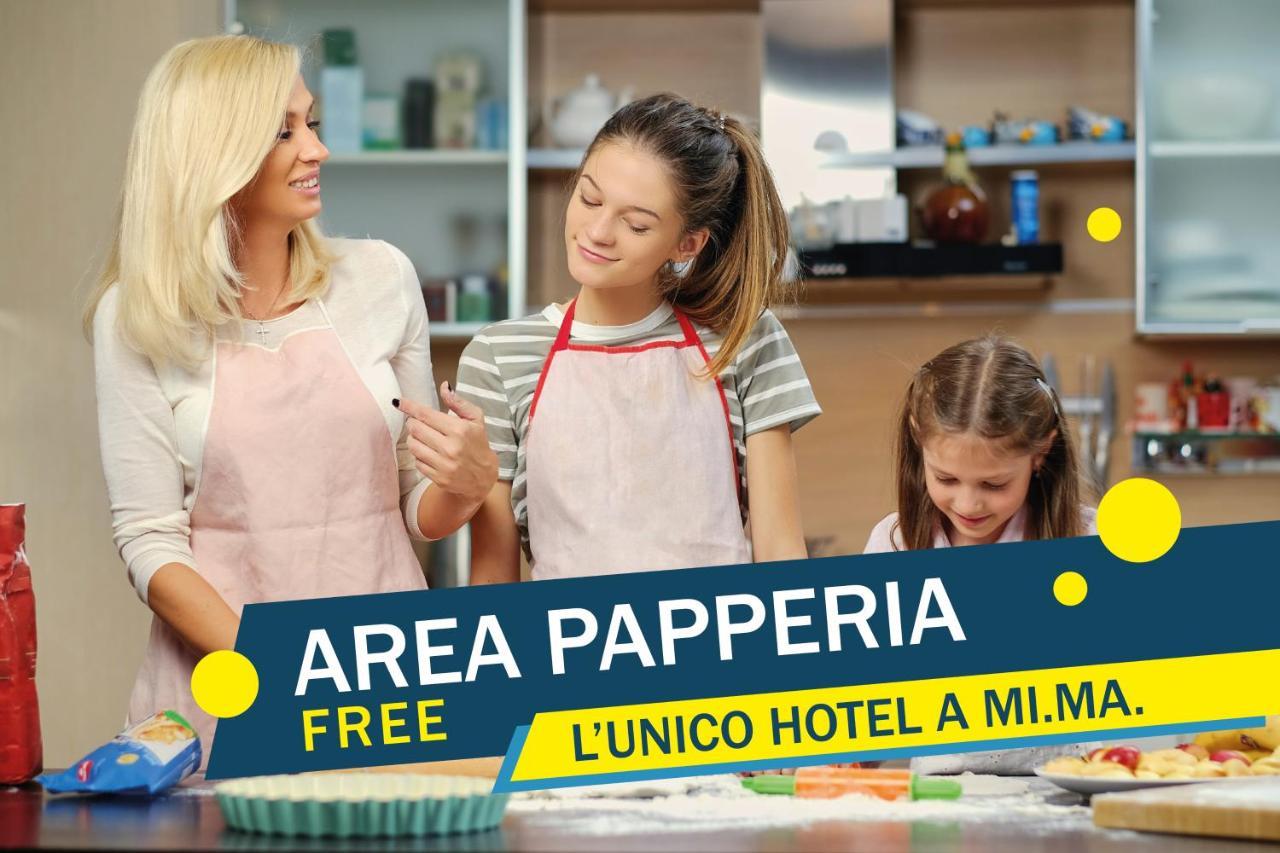 Hotel Elefantino Grey - Free Breakfast & Brunch Until 13-00 - Vicinissimi A Mirabilandia Milano Marittima Eksteriør bilde